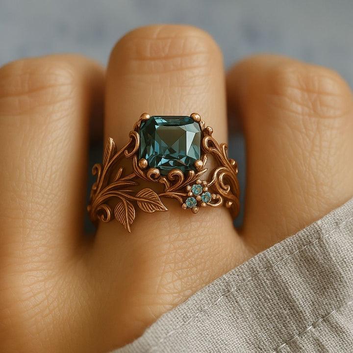 Dorothy | Nature Green Crystal Ring