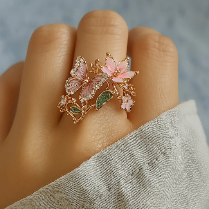 Noelle | Radiant Butterfly Zirconia Ring