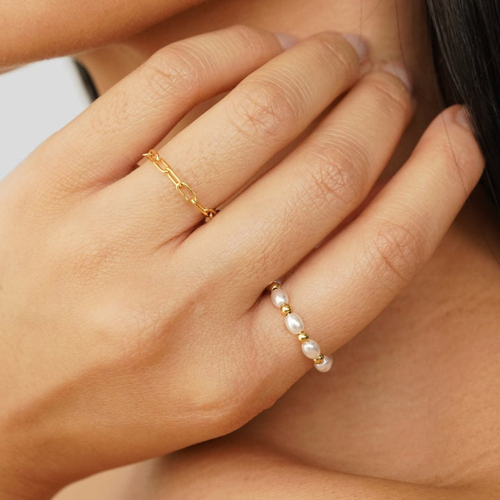 Kai | Mini Pearl Ring