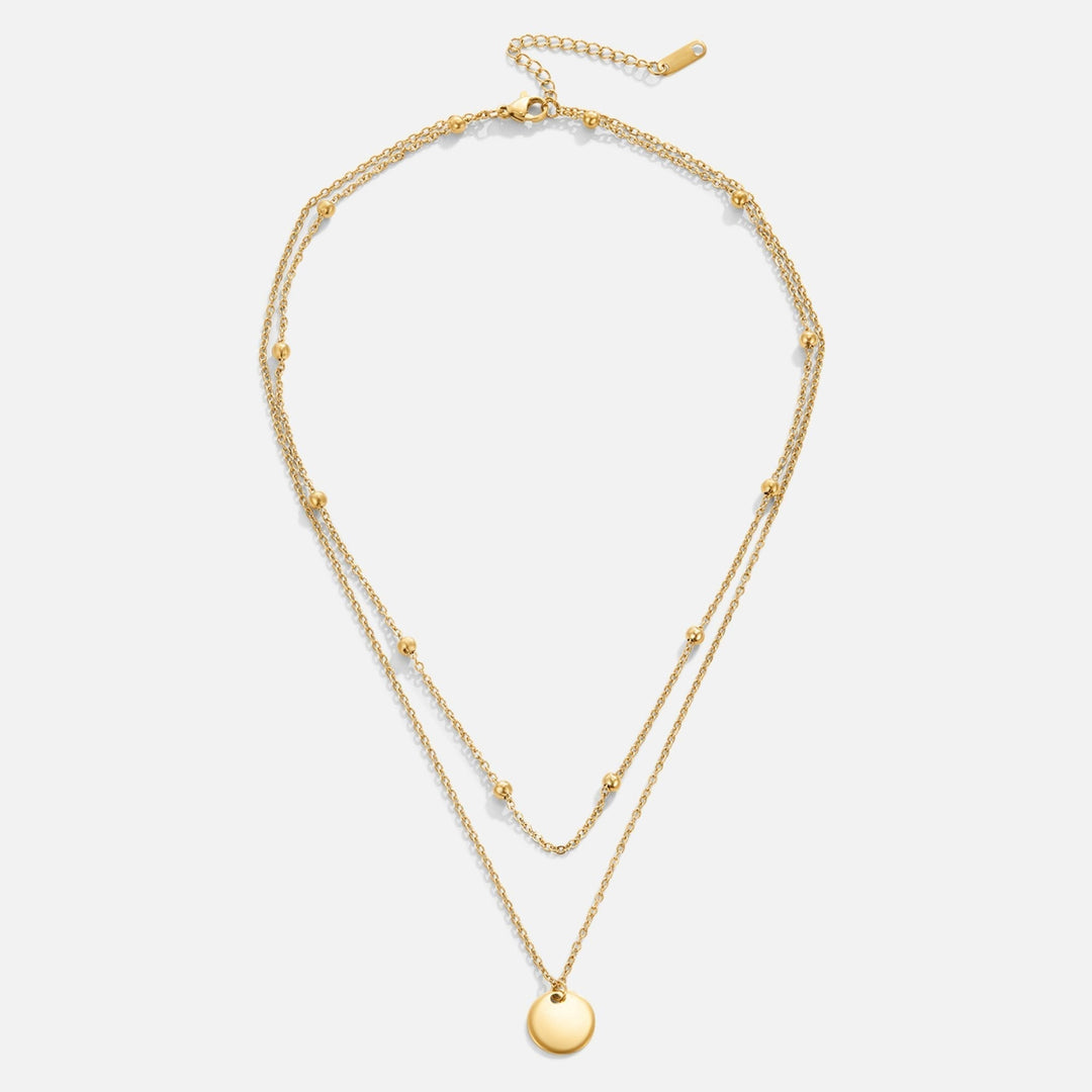 Aylin | Layered Disc Necklace