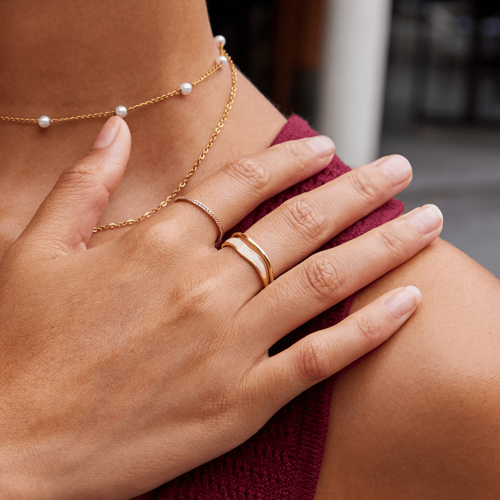 Lydia | Unique Layered Ring