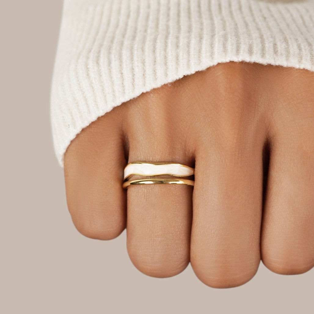 Lydia | Unique Layered Ring