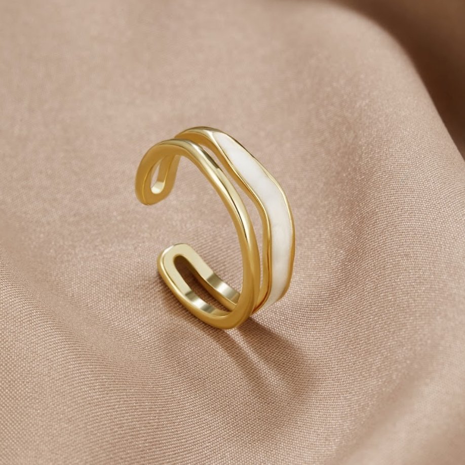 Lydia | Unique Layered Ring