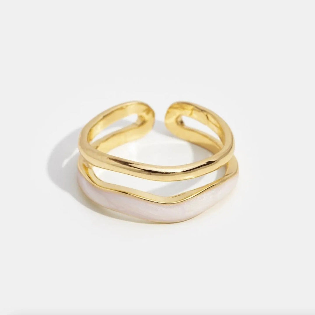 Rosemary | Hope - Layered Ring