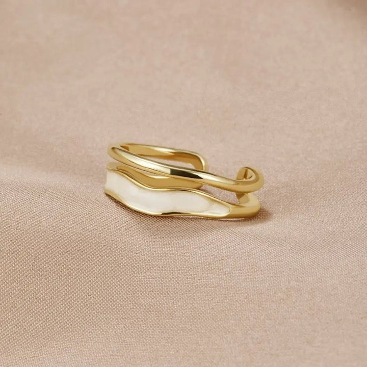Rosemary | Hope - Layered Ring
