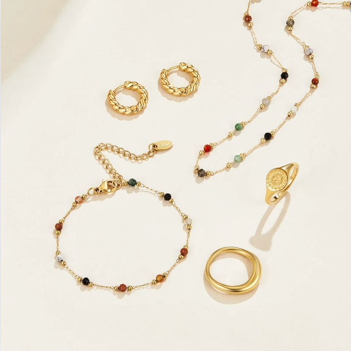 Aubree | Luly Stone Necklace