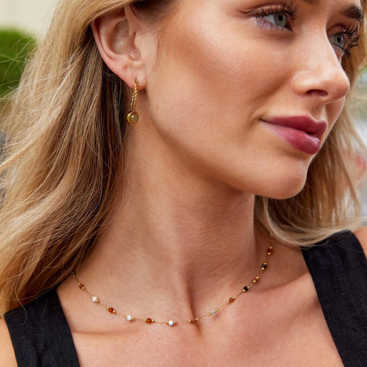 Aubree | Luly Stone Necklace