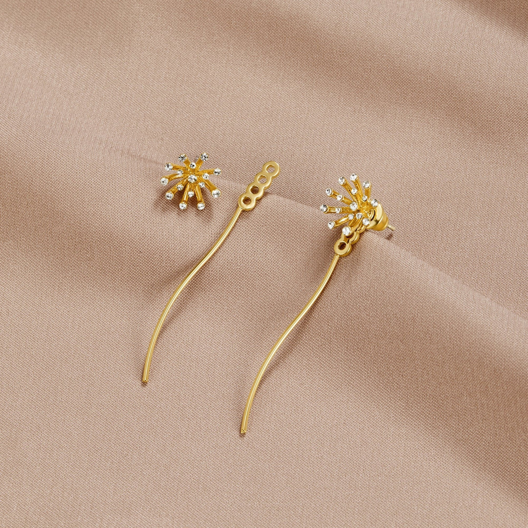 Elodie | Wish Dandelion 18K Gold Earrings