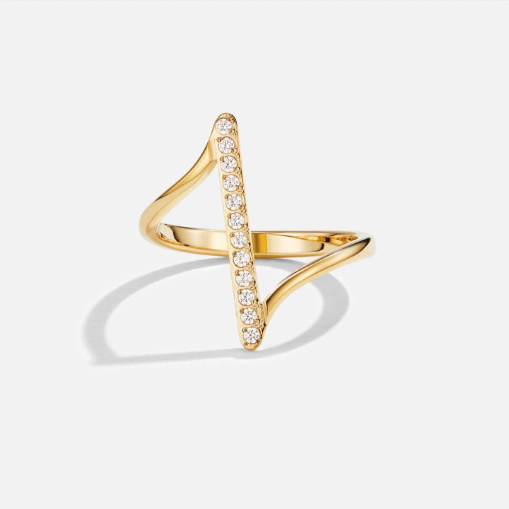 Mila | Twisted Gold Ring