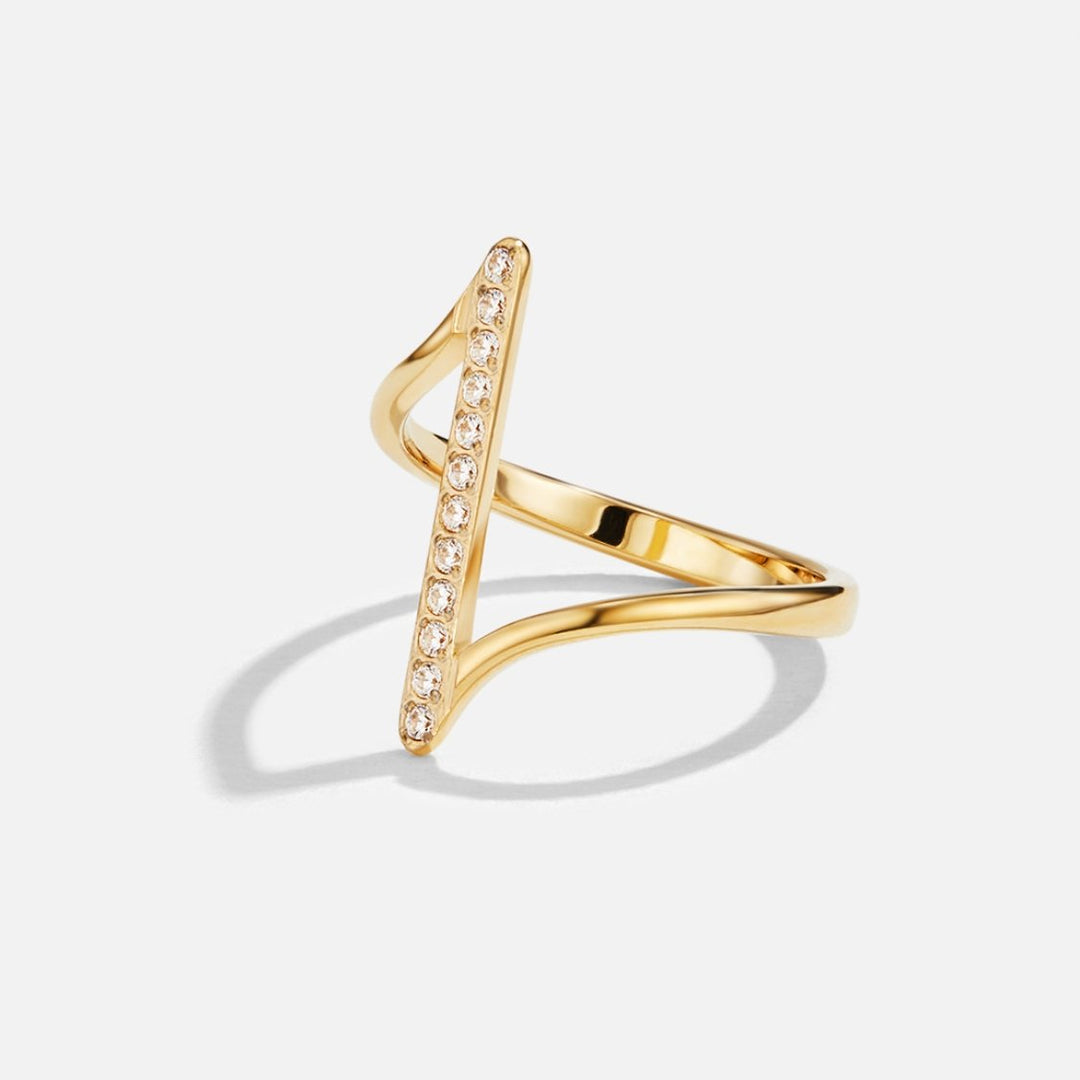 Mila | Twisted Gold Ring