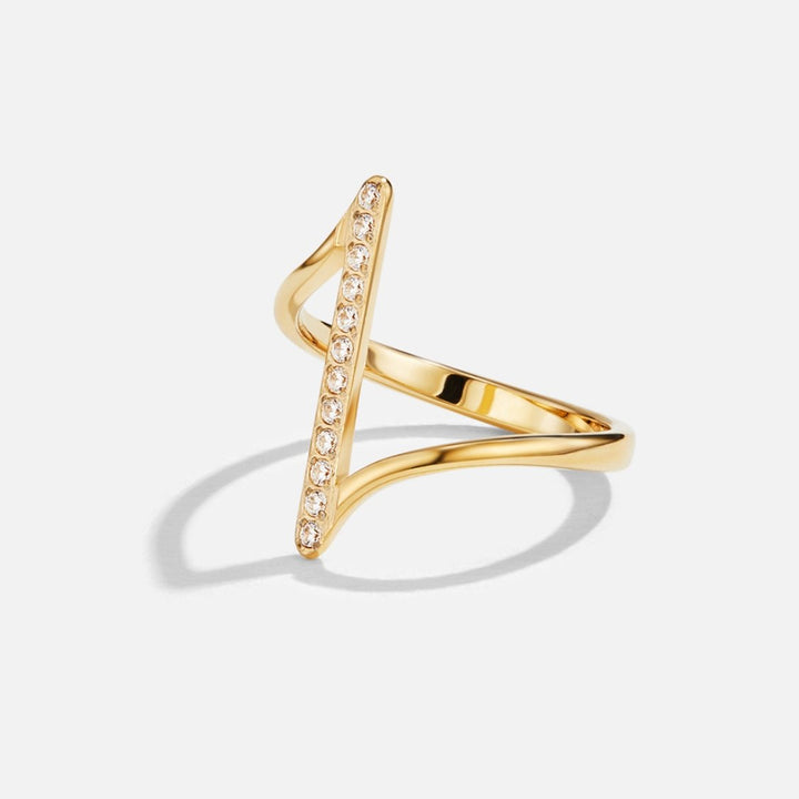 Mila | Twisted Gold Ring