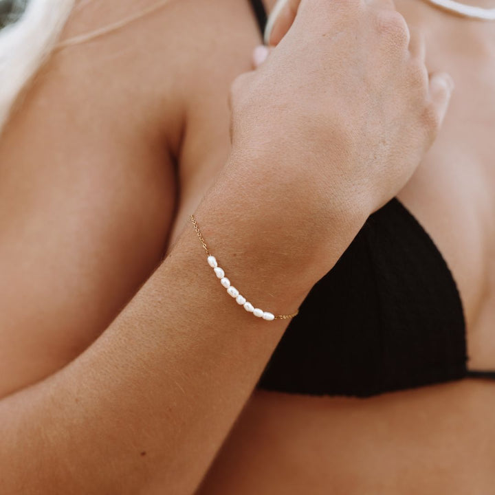 Meredith | Mini Freshwater Pearl Bracelet