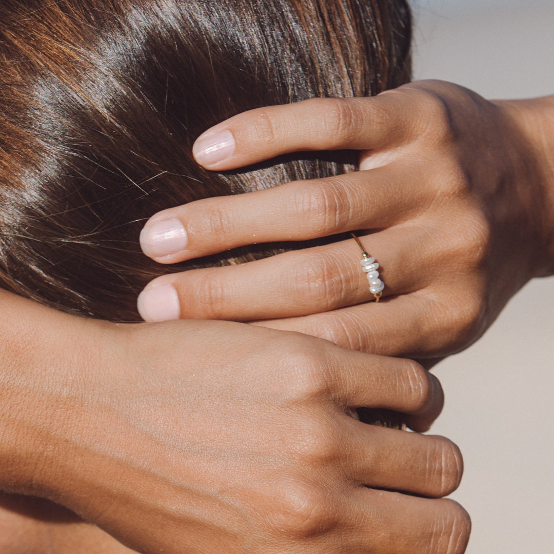 Marlee | Mini Pearls Ring