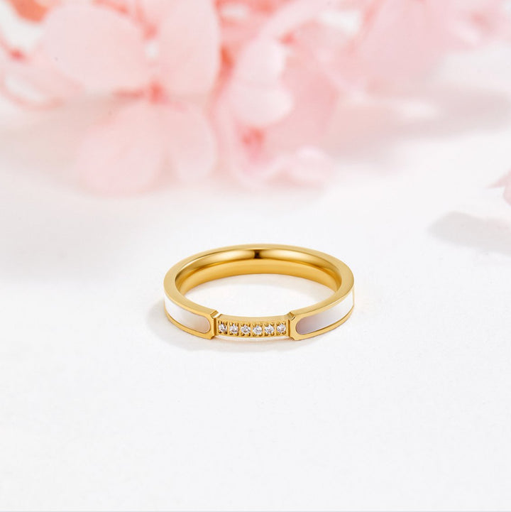 Nayeli | Unity - Pearl & Crystal Ring