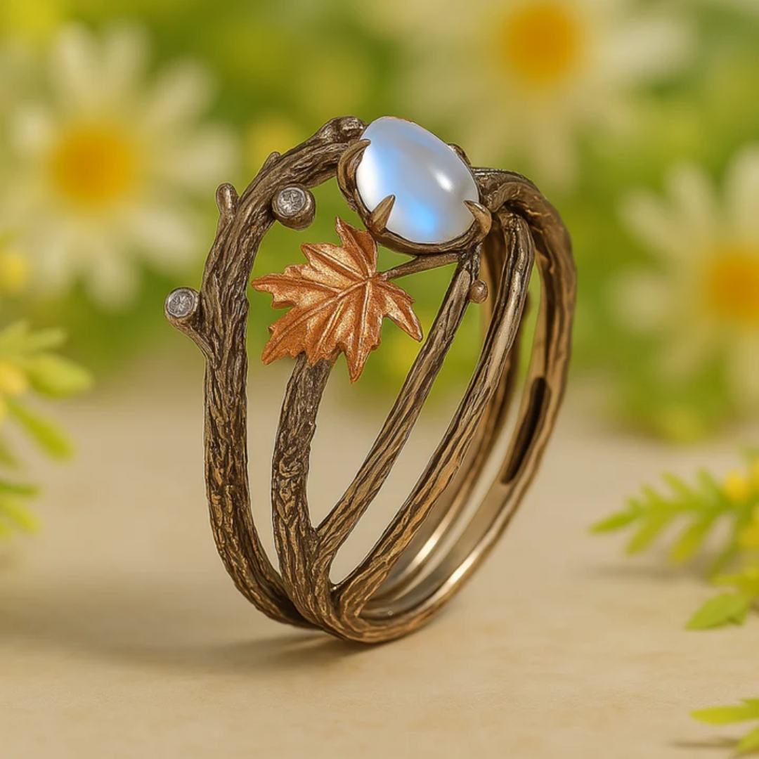 Murphy | Nature Moonstone Ring