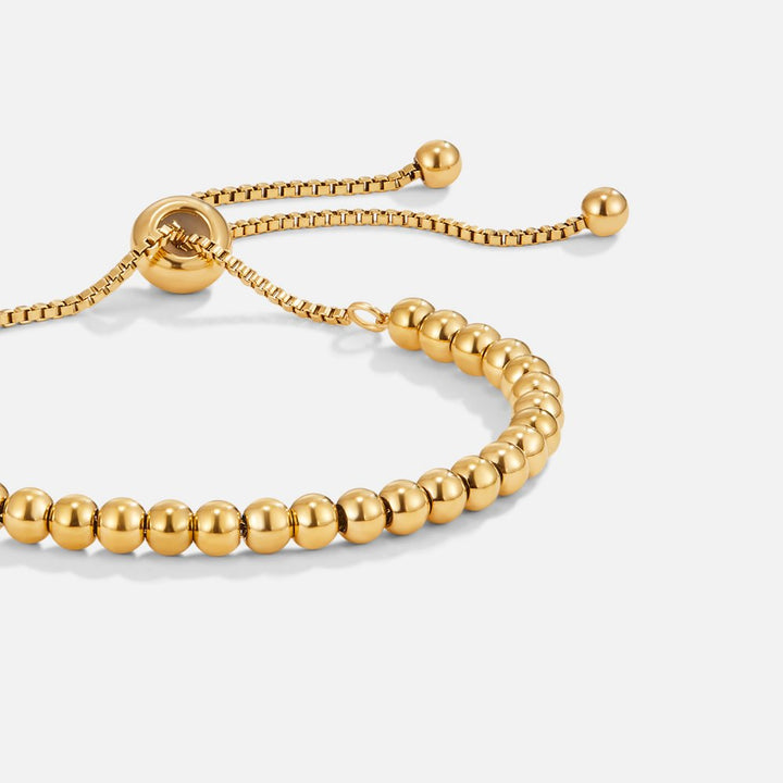 Arabella | Nila Beaded Gold Bracelet