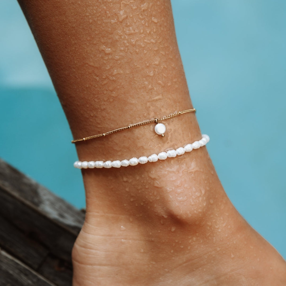 Rylie | Pearly Anklet