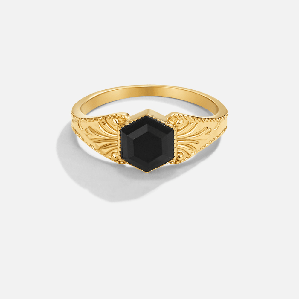 Teagan | Phoenix Black Onyx Ring