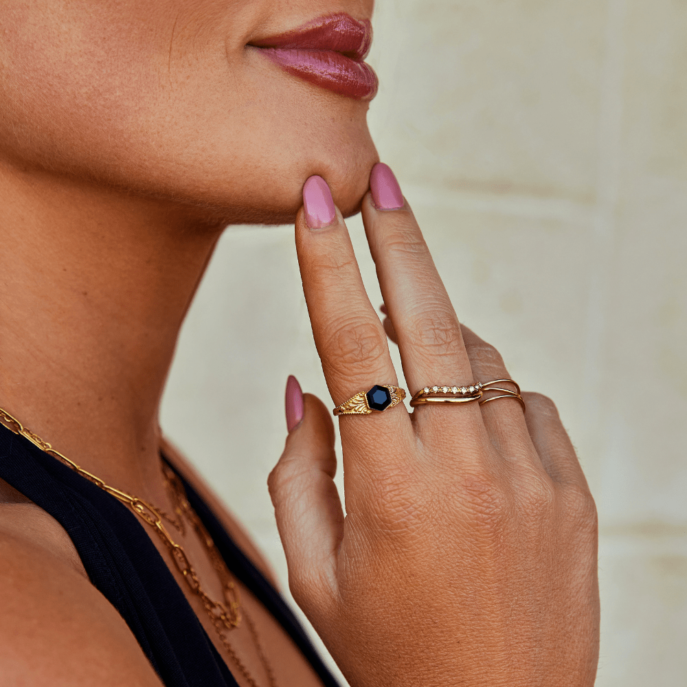 Teagan | Phoenix Black Onyx Ring