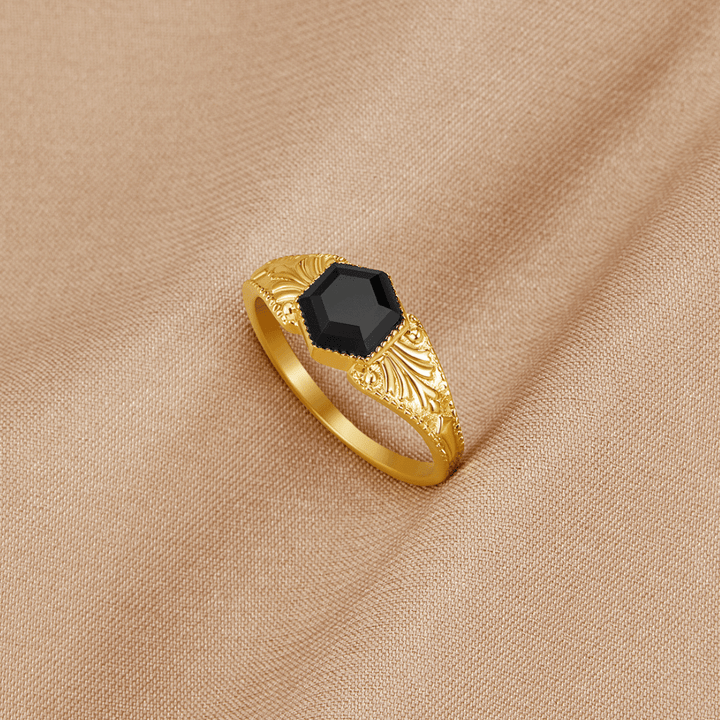 Teagan | Phoenix Black Onyx Ring