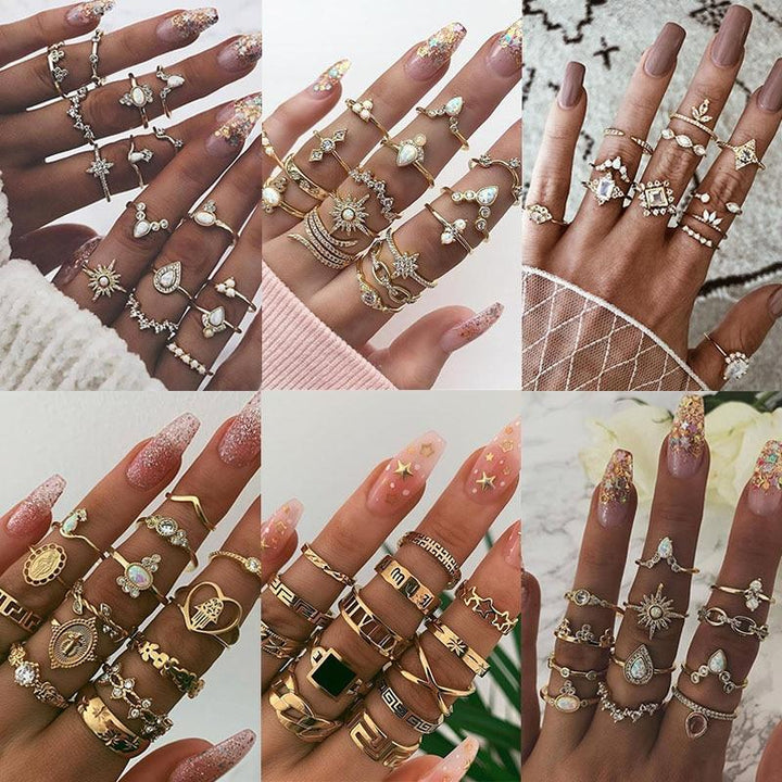Daphne | Unique Rings Set