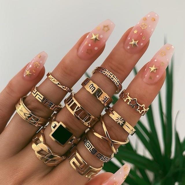Daphne | Unique Rings Set