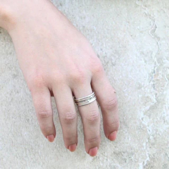 Tatum | Gold Layered Silver Ring