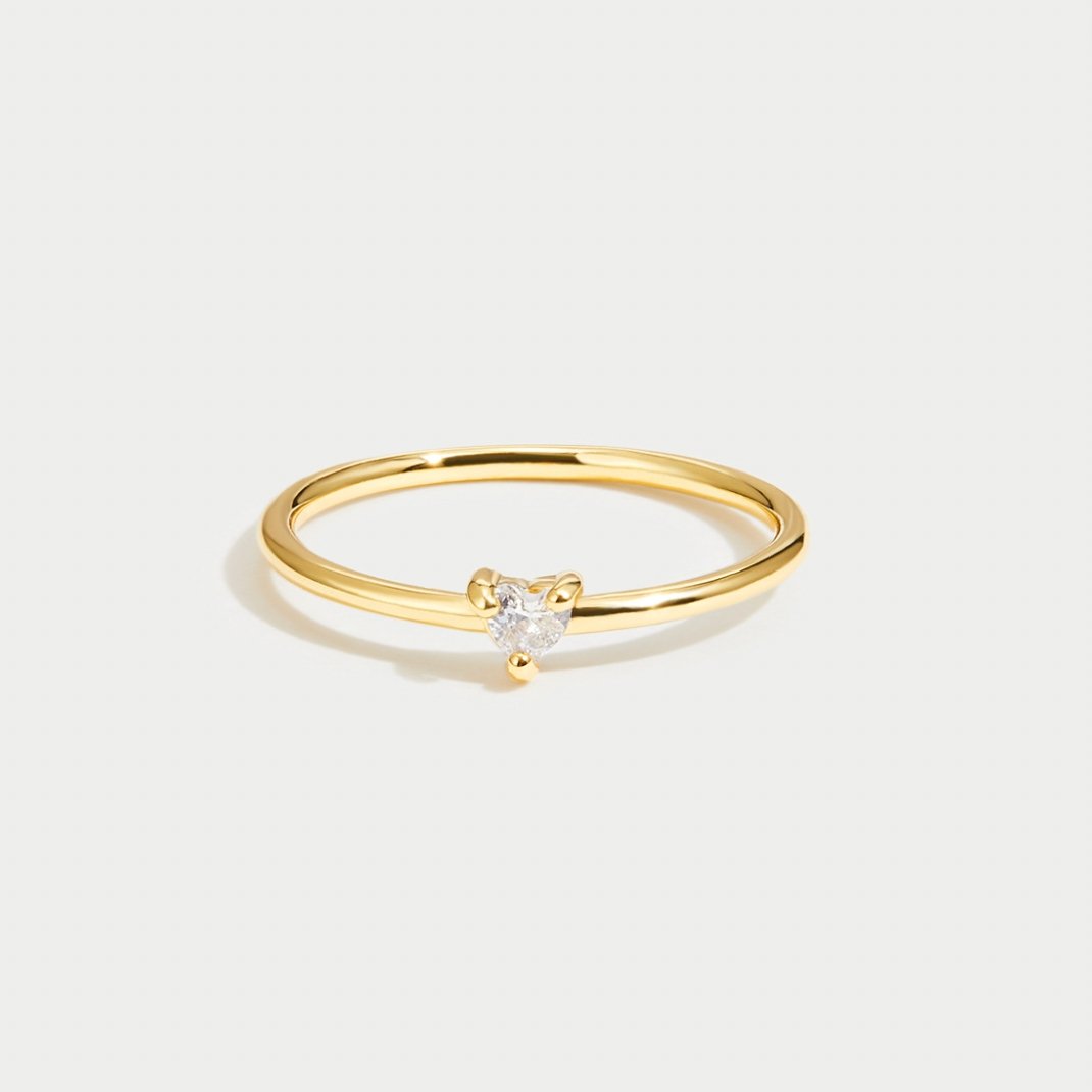 Samara | Love - Crystal Heart Ring
