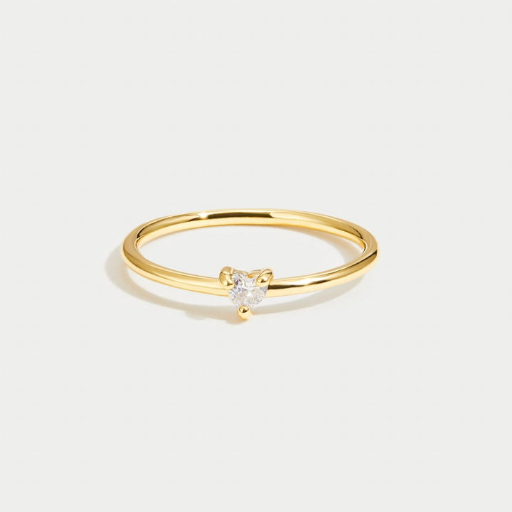 Samara | Love - Crystal Heart Ring