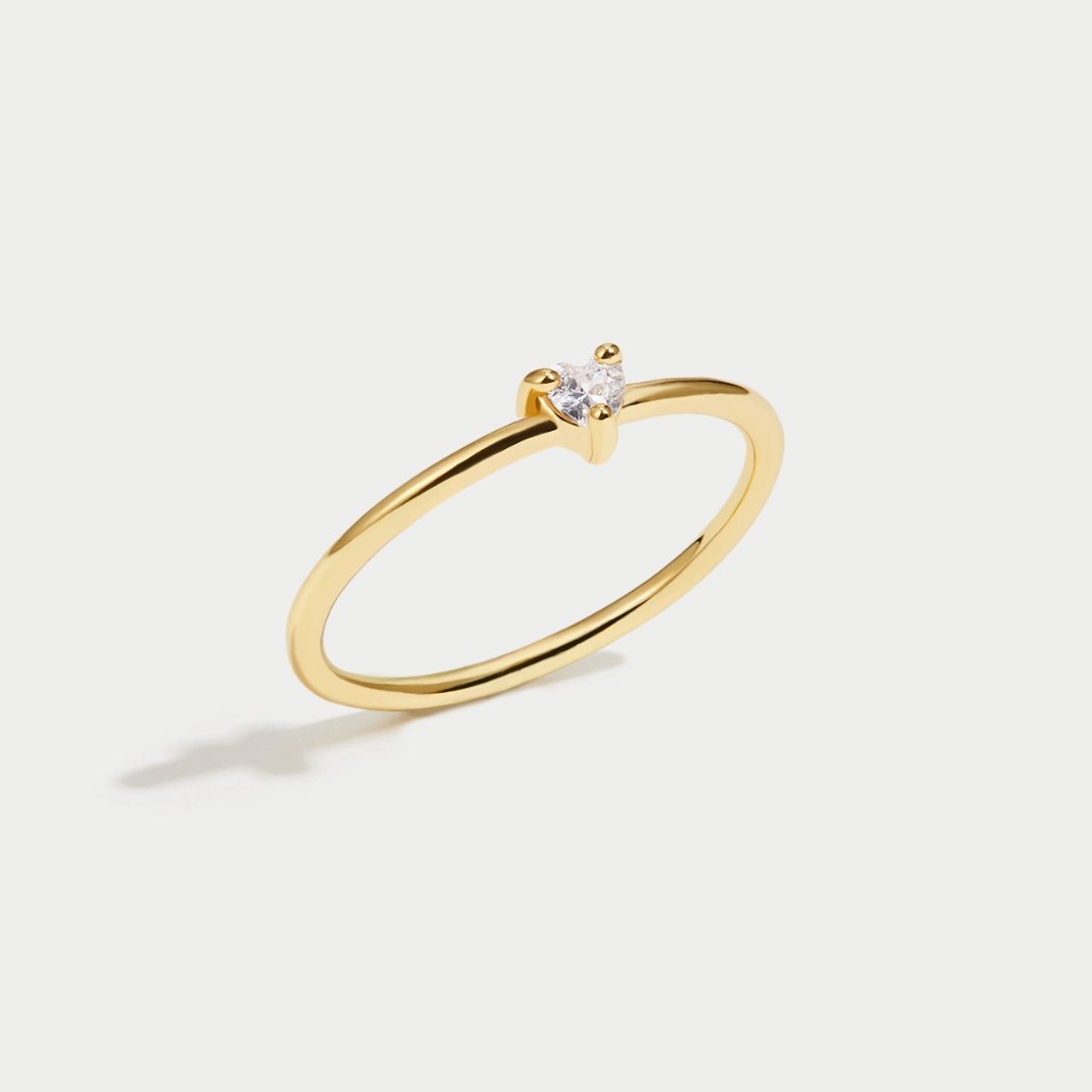 Samara | Love - Crystal Heart Ring