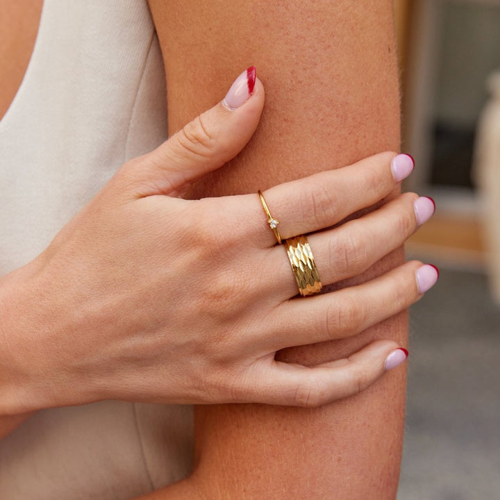 Samara | Love - Crystal Heart Ring
