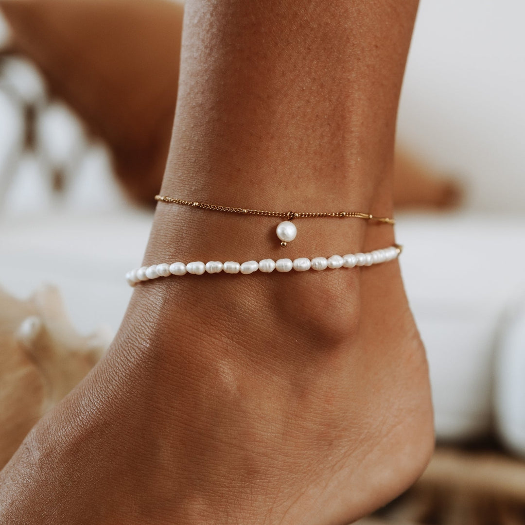 Rylie | Pearly Anklet