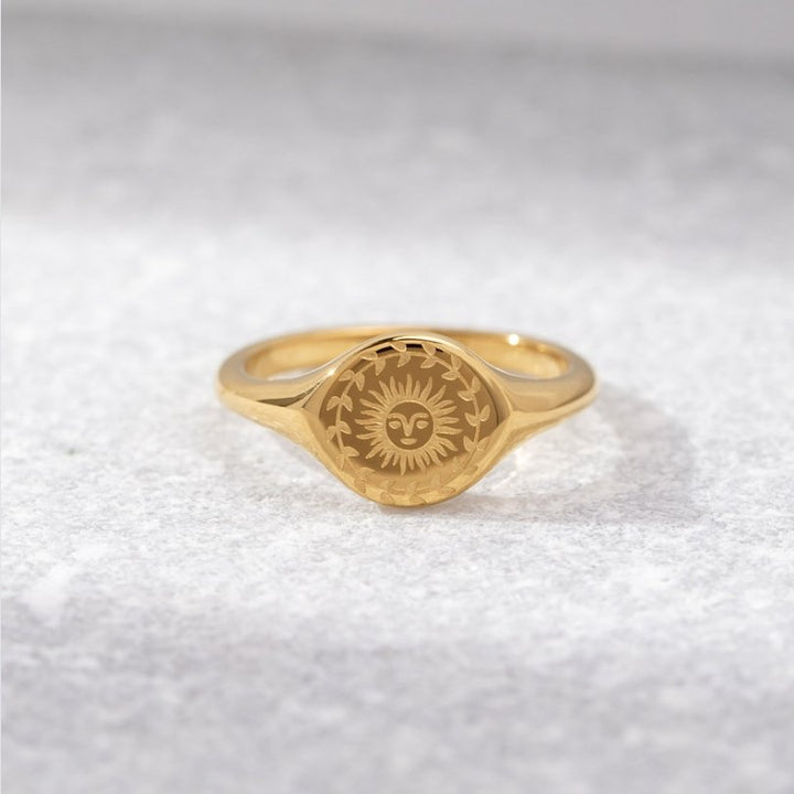Catherine | Summer Solstice Gold Ring