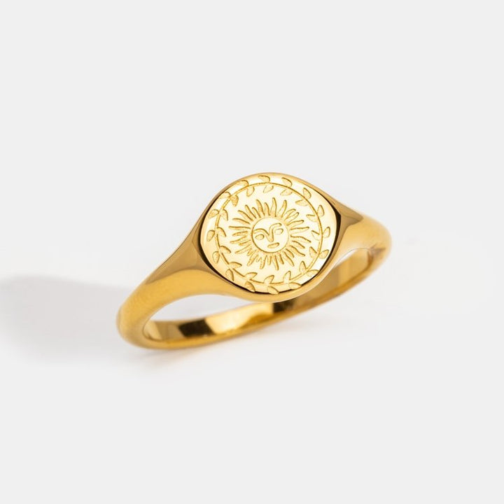Catherine | Summer Solstice Gold Ring