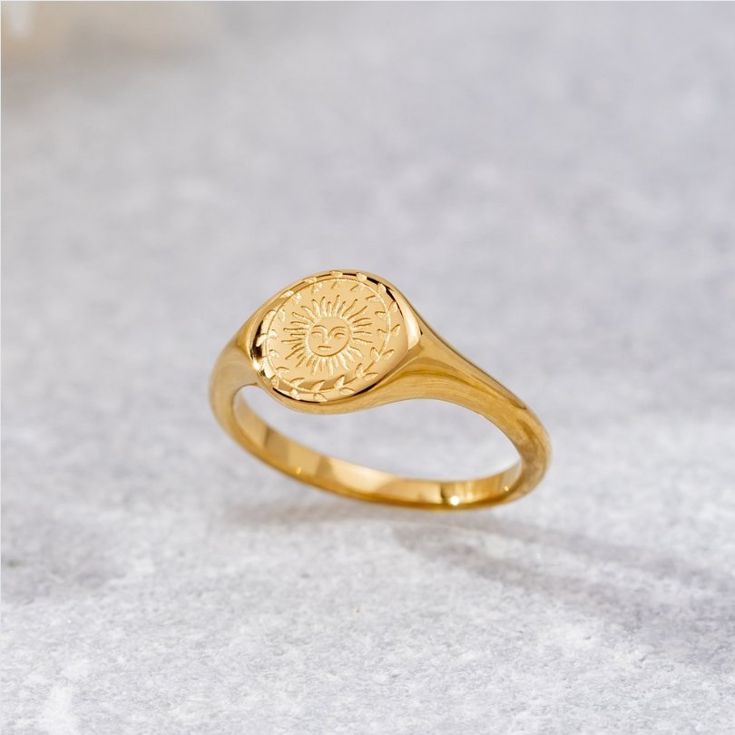 Catherine | Summer Solstice Gold Ring