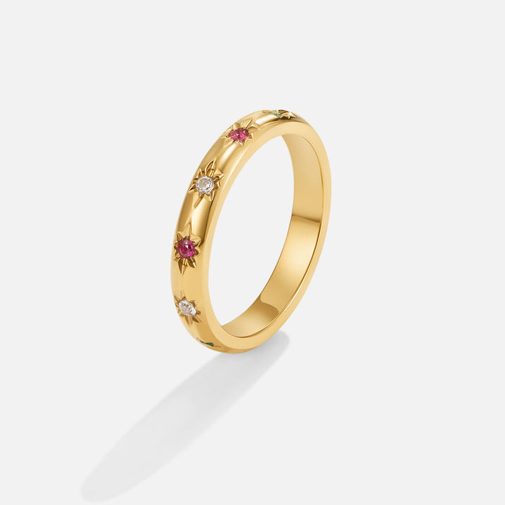 Tali | Rainbow Crystal Ring