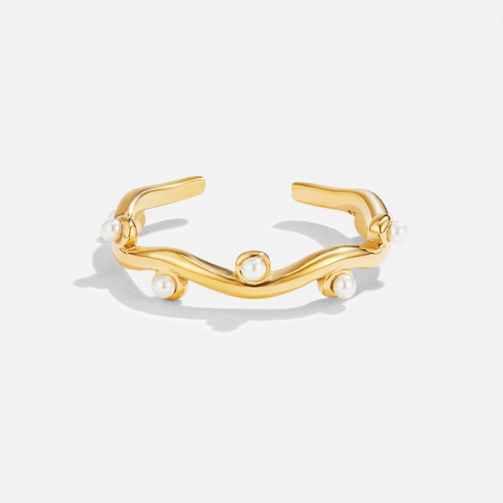 Phoebe | Pearl Gold Ring