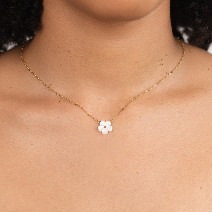 Michelle | Greatness Blossom Flower Necklace