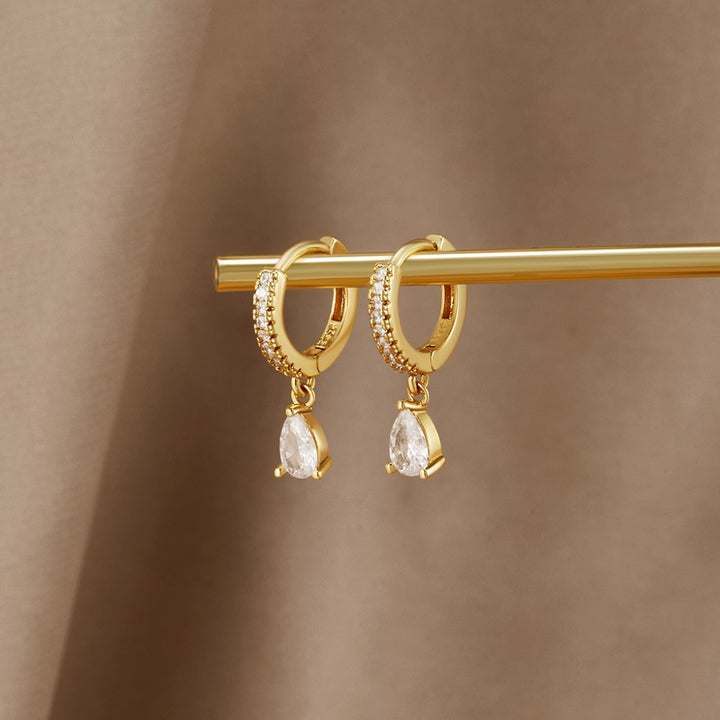 Dream | Premium Crystal Gold Earrings