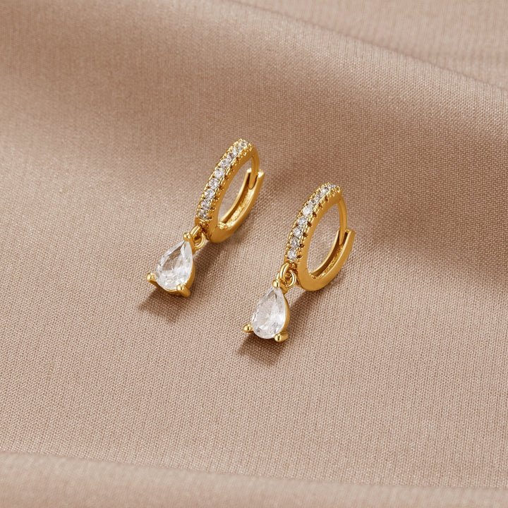 Dream | Premium Crystal Gold Earrings