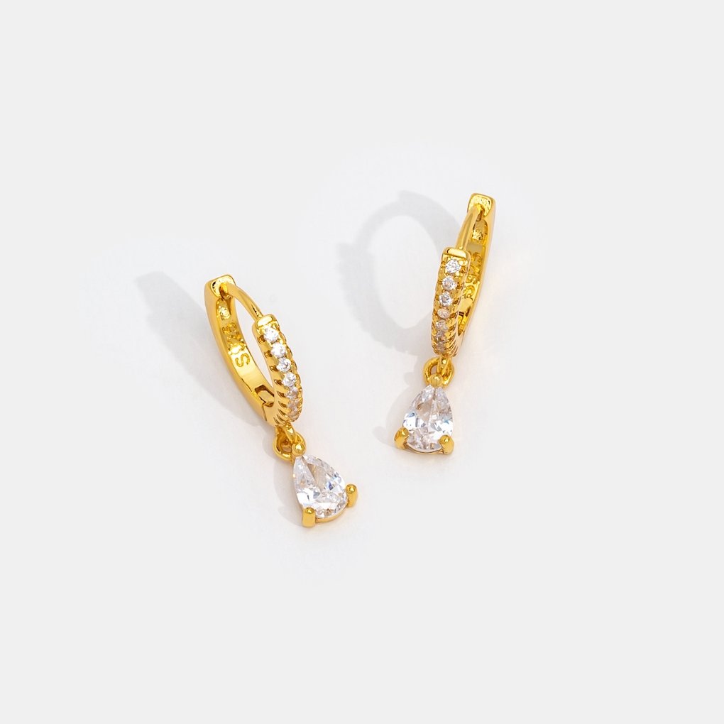 Dream | Premium Crystal Gold Earrings